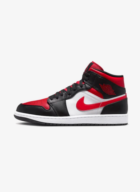 Jordan 1 Mid Fire Red