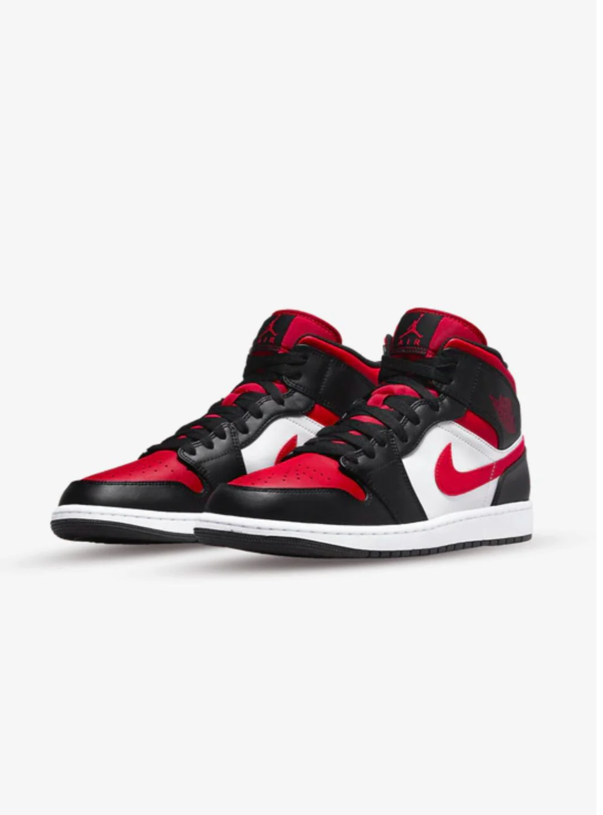 Jordan 1 Mid Fire Red